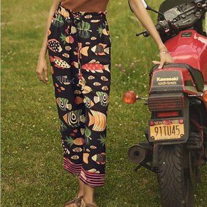 Farm Rio Fish Pants, Size S